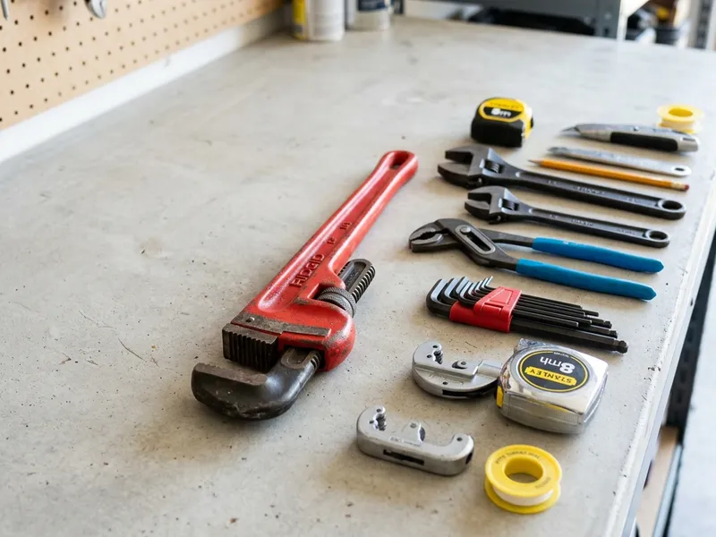 Professional plumbers in Clyman, WI equipped with top-tier tools for residential and commercial plumbing services.